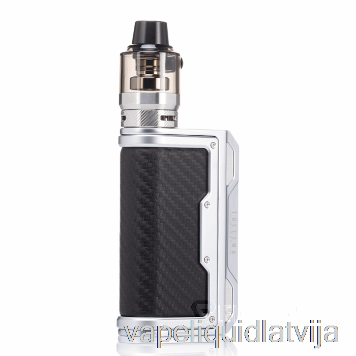 Pazaudēts Vape Thelema Quest 200w Starta Komplekts Sudraba / Oglekļa šķiedras Vape šķidrums